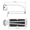 Система водяного охлаждения Thermalright Frozen Infinity 240 ARGB Soc-AM5/AM4/1200/1700/1851 черный 4-pin 28.2dB Al Ret (F-INFINITY-240-BL)