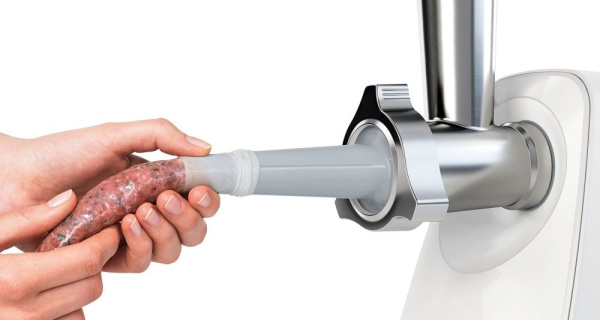 Мясорубка Bosch SmartPower MFW2515W 1500Вт белый