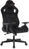 Кресло игровое Zombie Ghost Fabric черный Light-20 крестов. пластик
