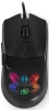 Мышь Оклик 714GM черный оптическая (3200dpi) USB (7but)