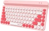 Клавиатура A4Tech Fstyler FBK30 розовый USB беспроводная BT/Radio slim Multimedia (FBK30 RASPBERRY)