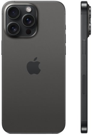Смартфон Apple iPhone 15 Pro Max A3105 512Gb черн.тит. 3G 4G 1Sim 6.7" OLED 1290x2796 iOS 17 48Mpix