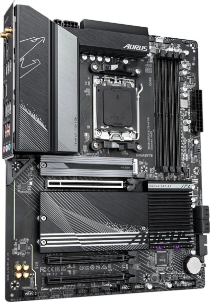 Материнская плата Gigabyte B650 A ELITE AX V2 SocketAM5 AMD B650 4xDDR5 ATX AC`97 8ch(7.1) 2.5Gg RAI
