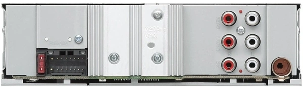 Автомагнитола Kenwood KMM-105M 1DIN 4x50Вт USB 2.0 AUX 3 RDS