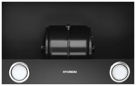 Вытяжка встраиваемая Hyundai HBH 6232 BK черный управление: кулисные переключатели (1 мотор)