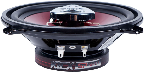 Колонки автомобильные Kicx SP 133 100Вт 89дБ 4Ом 13см (5дюйм) (ком.:2кол.) коаксиальные трехполосные