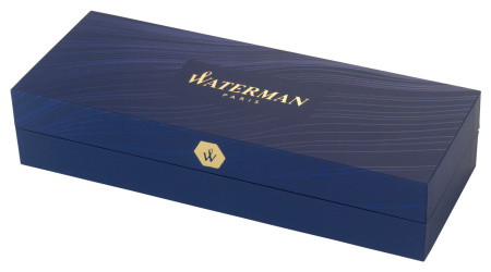 Ручка роллер Waterman Hemisphere (CWS0920650) Mars Black GT F черн. черн. подар.кор.