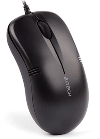 Мышь A4Tech OP-560NUS черный оптическая 1200dpi silent USB 2but