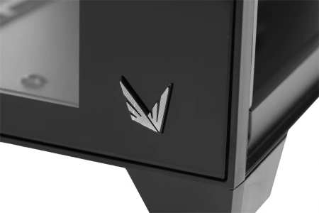 Корпус Formula Crystal Z5 TG черный без БП mATX 6x120mm 1xUSB2.0 1xUSB3.0 audio bott PSU