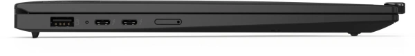 Ноутбук Lenovo ThinkPad X1 Carbon G12 Core Ultra 7 155U 16Gb SSD1Tb Intel Graphics 14" OLED 2.8K (2880x1800) Windows 11 Professional 64 black WiFi BT Cam (21KDS6D000)