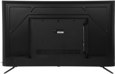Телевизор LED Hyundai 50" H-LED50BU7100 WebOS Frameless Metal серый/серый 4K Ultra HD 60Hz MEMC DVB-T DVB-T2 DVB-C DVB-S DVB-S2 USB WiFi Smart TV