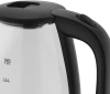 Чайник электрический Vitek VT-7004 1.8л. 1850Вт прозрачный/черный корпус: стекло/пластик