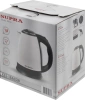 Чайник электрический Supra KES-1846SW 1.8л. 1500Вт белый/черный (корпус: нержавеющая сталь)