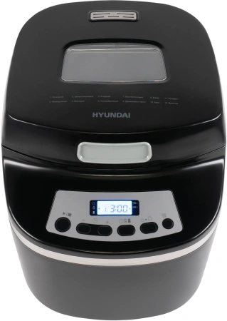 Хлебопечь Hyundai HYBM-P0613 600Вт черный/серебристый