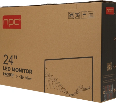 Монитор NPC 23.8" MQ2409-A VA FHD чер 5ms HDMI VGA 75Hz 250cd Ex