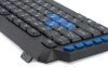 Клавиатура Оклик 750G FROST WAR черный/черный USB Multimedia for gamer