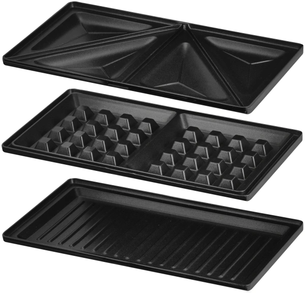 Вафельница Vitek VT-2626 850Вт черный/серебристый