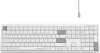 Клавиатура A4Tech Fstyler FBX55C белый USB беспроводная BT/Radio slim Multimedia (FBX55C)