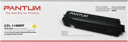 Картридж лазерный Pantum CTL-1100HY желтый (1500стр.) для Pantum CP1100/CP1100DW/CM1100DN/CM1100DW/CM1100ADN/CM1100ADW