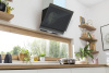 Вытяжка каминная Gorenje WHI649X21P черный управление: сенсорное (1 мотор)