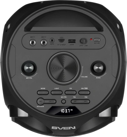 Колонка порт. Sven AC PS-750 черный 80W 1.0 BT/3.5Jack 10м 4400mAh (АС PS-750)