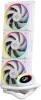 Система водяного охлаждения ID-Cooling SL360 Wh Soc-AM5/AM4/1151/1200/2066/1700 4-pin 14-30dB Al+Cu