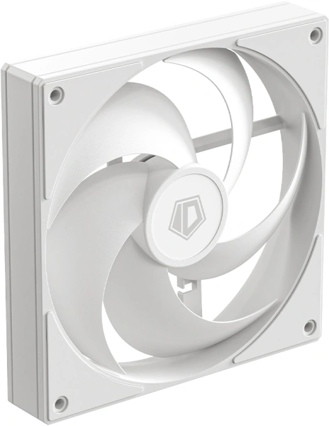 Вентилятор для корпуса ID-Cooling AS-140-W 140х140x25 белый 4-pin 24.9дБ Ret