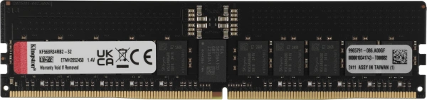 Память DDR5 32GB 6800MHz Kingston KF568R34RB2-32 Fury Renegade XMP RTL PC5-54400 CL34 DIMM 288-pin 1
