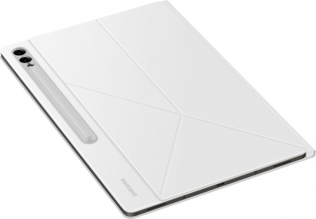 Чехол Samsung для Samsung Galaxy Tab S9 Ultra/S10 Ultra Smart Book Cover поликарбонат/полиуретан белый (EF-BX910PWEGRU)