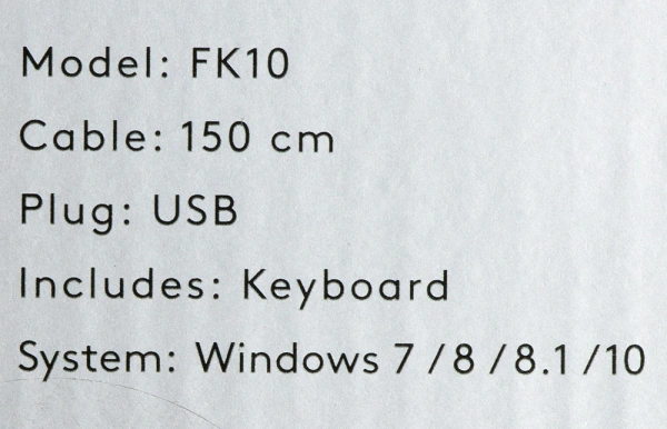 Клавиатура A4Tech Fstyler FK10 черный/оранжевый USB