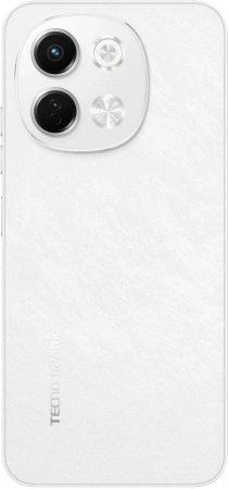 Смартфон Tecno Spark 30 5G 128Gb 6Gb белый моноблок 3G 4G 2Sim 6.67" 720x1600 Android 14 108Mpix 802.11 a/b/g/n/ac NFC GPS GSM900/1800 TouchSc Protect FM microSD max1024Gb