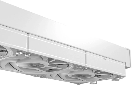 Система водяного охлаждения ID-Cooling DX360 Max Soc-AM5/AM4/1200/1700/1851 белый 4-pin 32.5dB Al+Cu 350W Ret (DX360 MAX WHITE)
