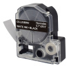 Картридж ленточный Cactus CS-LK5BWV LK-5BWV белый на черном 18x9 для Epson LW400/LW700/LW600P/LW1000P/K400/Z700/Z900