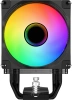 Устройство охлаждения(кулер) Bloody BD-AC150-ARGB1 ARGB Soc-AM5/AM4/1151/1200/2066/1700 черный 4-pin 11-23dB Al+Cu LCD 150W 365gr Ret (BD-AC150-ARGB1-BK)