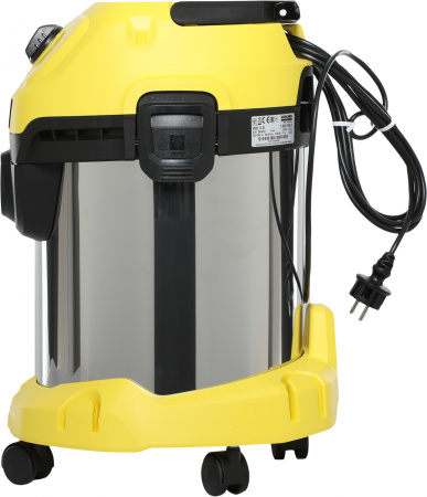 Строительный пылесос Karcher WD 3 S V-17/4/20 1000Вт (уборка: сухая/сбор воды) желтый