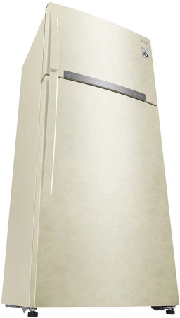 Холодильник LG GN-H702HEHL 2-хкамерн. бежевый глянц. линейный инверторный