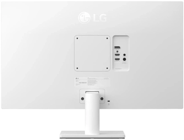 Монитор LG 27" UltraFine 27US500-W белый IPS LED 16:9 HDMI матовая Piv 1000:1 300cd 178гр/178гр 3840x2160 60Hz DP 4K 5.5кг