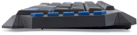 Клавиатура Оклик 750G FROST WAR черный/черный USB Multimedia for gamer