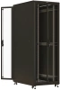 Шкаф коммутационный Hyperline (TTBR-4781-DD-RAL9004) напольный 47U 800x1000мм пер.дв.перфор. задн.дв