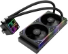 Система водяного охлаждения Thermalright Frozen Infinity 240 ARGB Soc-AM5/AM4/1200/1700/1851 черный 4-pin 28.2dB Al Ret (F-INFINITY-240-BL)