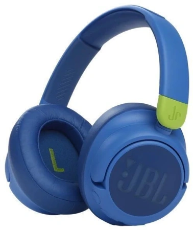 Гарнитура накладные JBL JR 460NC 1.2м синий беспроводные bluetooth оголовье (JBLJR460NCBLU)