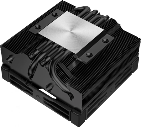 Устройство охлаждения(кулер) Deepcool AN400 Soc-AM5/AM4/1200/1700/1851 черный 4-pin 23.2dB Al+Cu 150W 431.4gr Ret (R-AN400-BKWNMN-G)