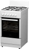 Плита Комбинированная Darina 1E КМ 241 321 W белый (без крышки) реш.сталь