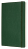 Блокнот Moleskine CLASSIC SOFT QP618K15 Large 130х210мм 192стр. нелинованный мягкая обложка зеленый