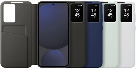 Чехол (флип-кейс) Samsung для Samsung Galaxy S24 FE Wallet Case белый (EF-ZS721CWEGRU)