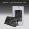 Швейцарская карта Victorinox SwissCard Classic (0.7133.T3) черный полупрозрачный коробка подарочная