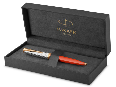 Ручка шариков. Parker 51 Premium (CW2169073) Red Rage GT M черн. черн. подар.кор.