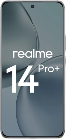 Смартфон Realme RMX5051 14 Pro+ 256Gb 8Gb серый моноблок 3G 4G 6.83" 1272x2800 Android 14 50Mpix 802.11 a/b/g/n/ac/ax NFC GPS GSM900/1800 GSM1900 TouchSc Protect