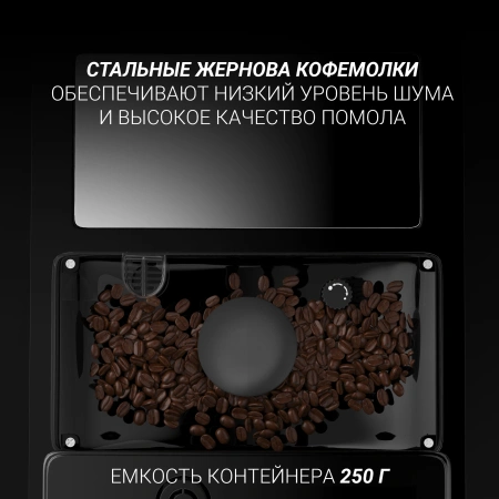 Кофемашина Polaris PACM 2060AC 1500Вт черный
