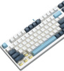 Клавиатура A4Tech Fstyler FS300 механическая белый/синий USB for gamer LED (FS300 PANDA SNOWBOARDING